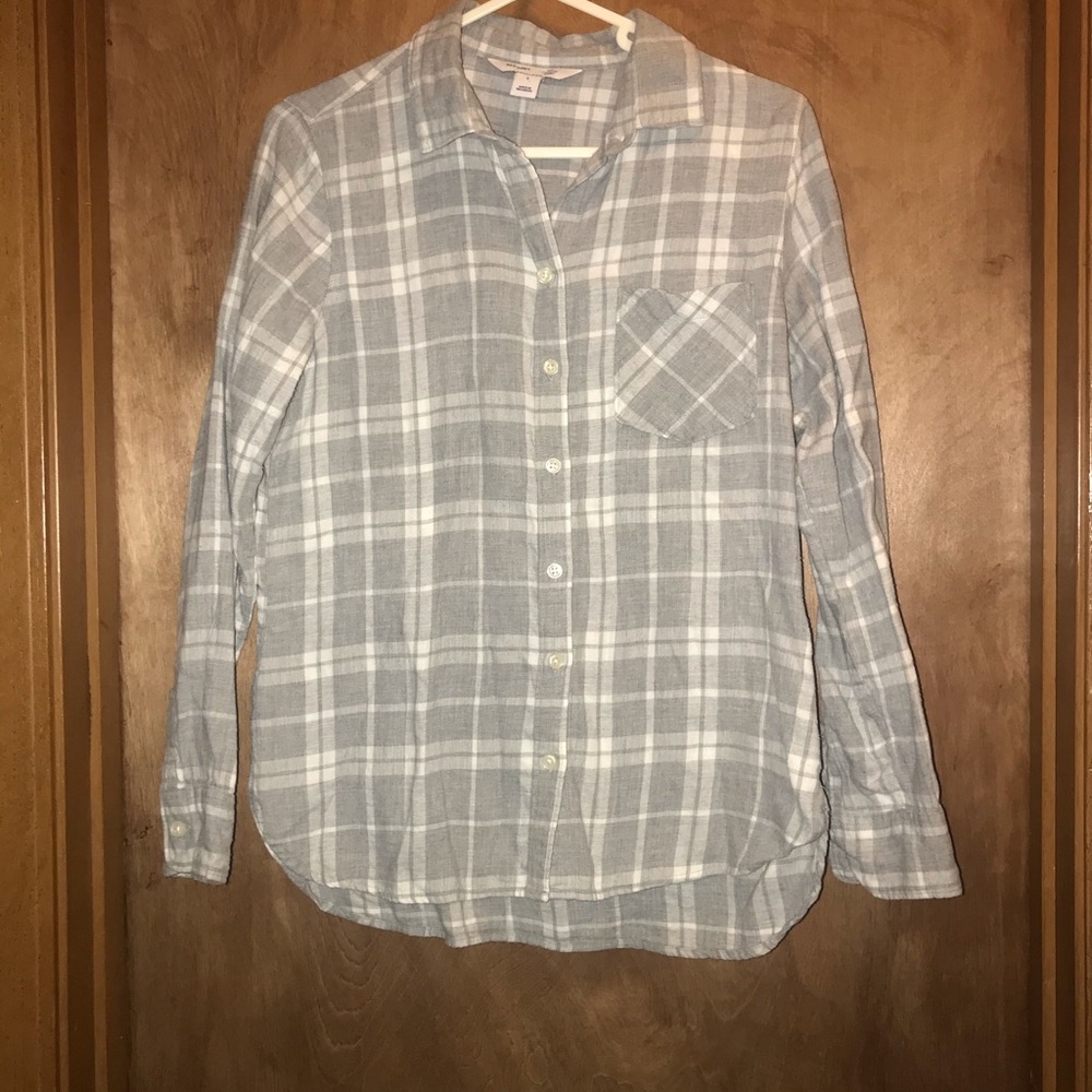 Old Navy Button Up Flannel Long Sleeve
